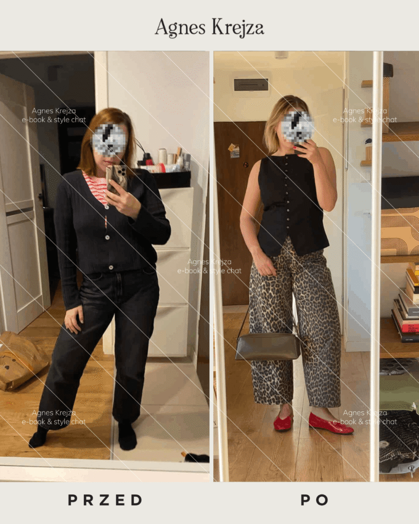 stylowe metamorfozy z Agnes Krejza