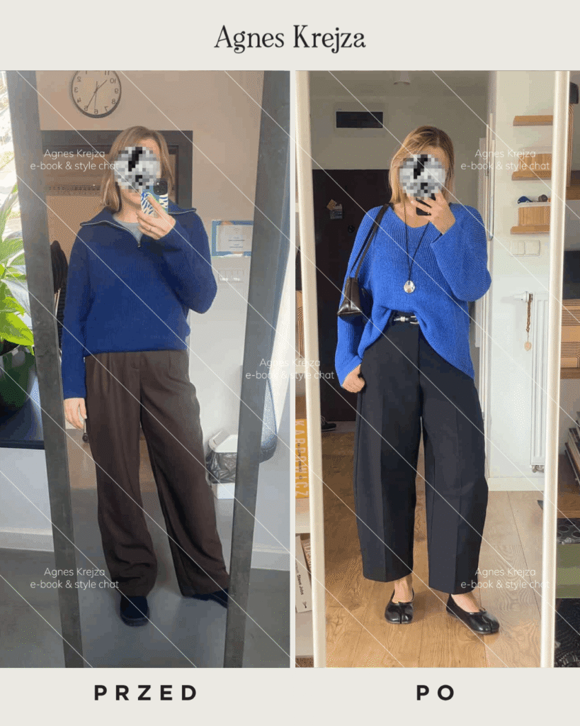 stylowe metamorfozy z Agnes Krejza