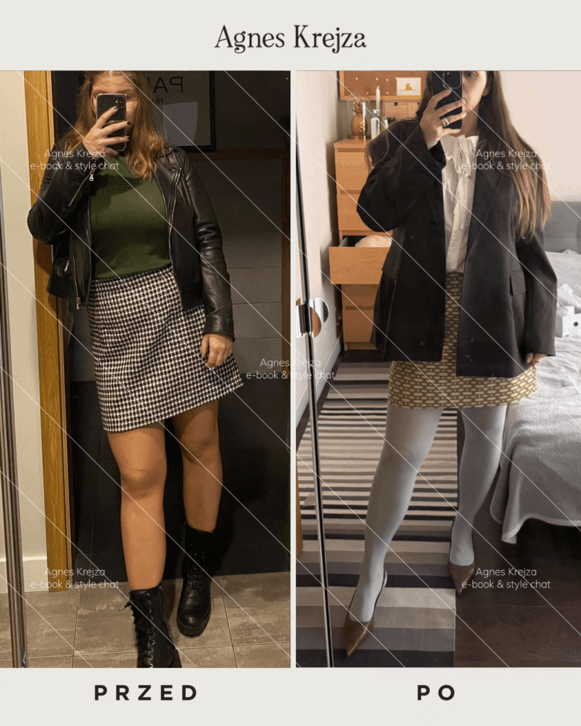 stylowe metamorfozy z Agnes Krejza